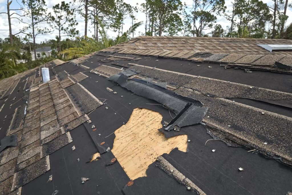 Storm-Damaged Roofs in Nebraska