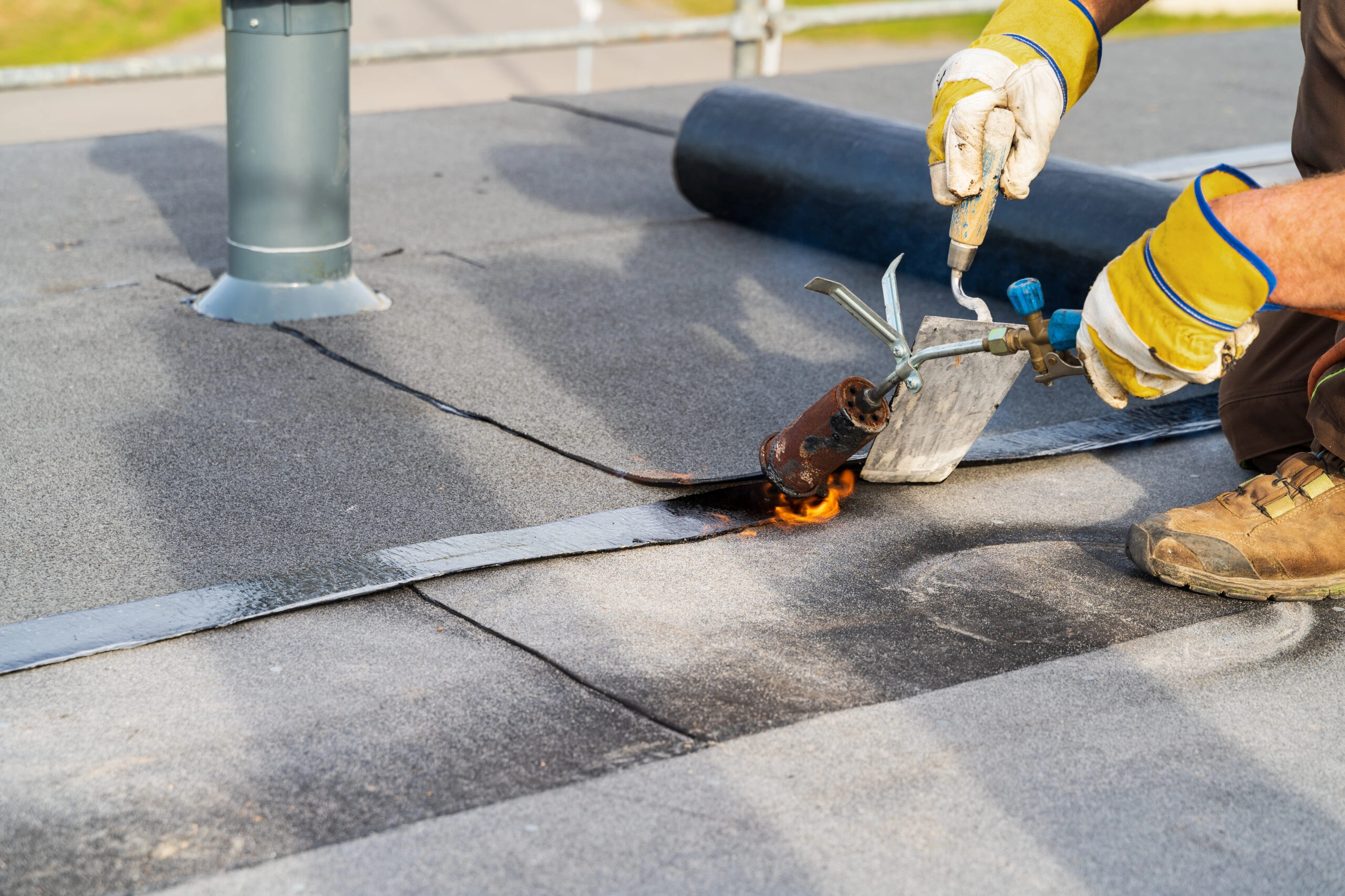 Repair a Leaking Flat Roof