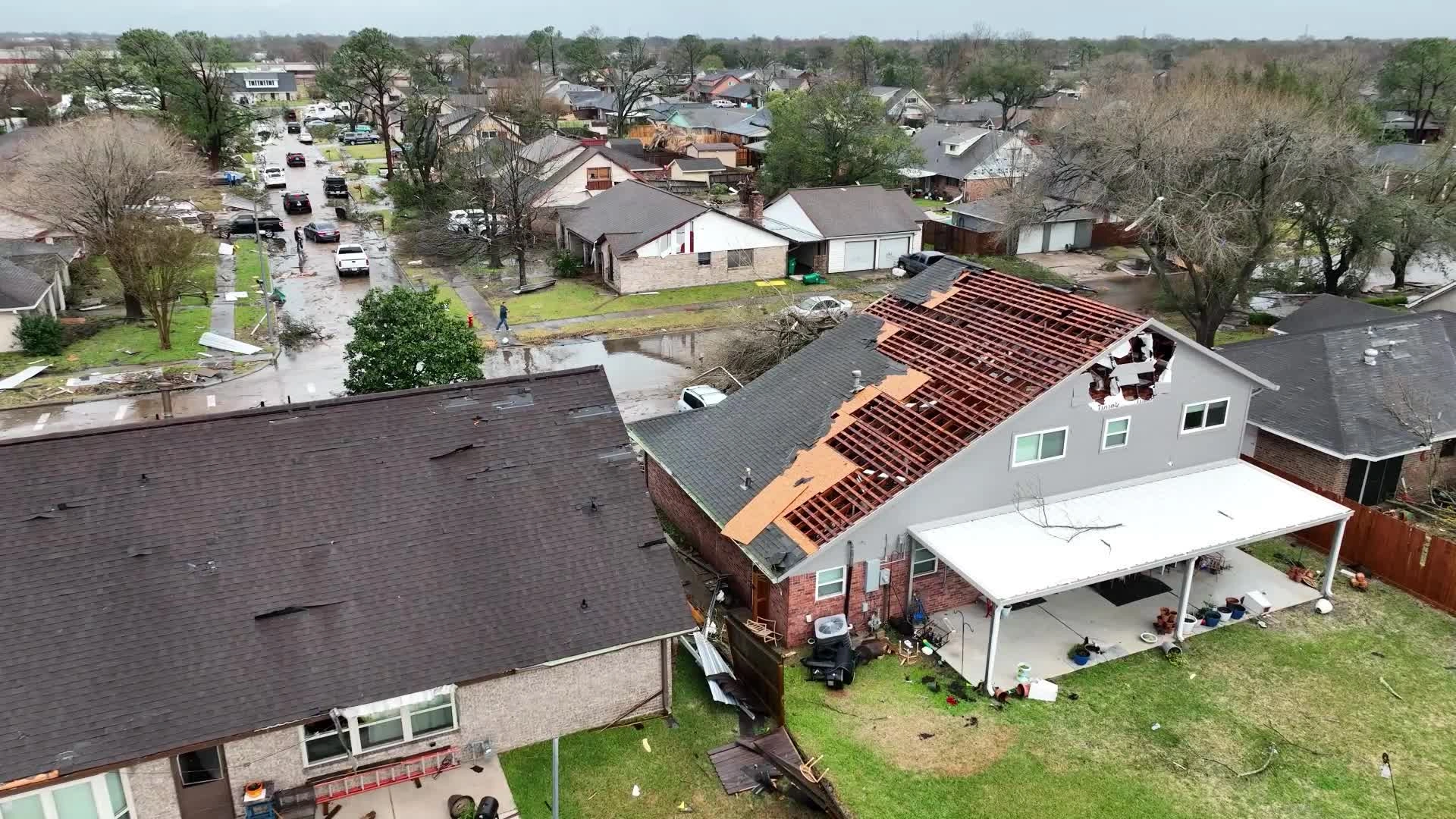 Tornado Roof Damage