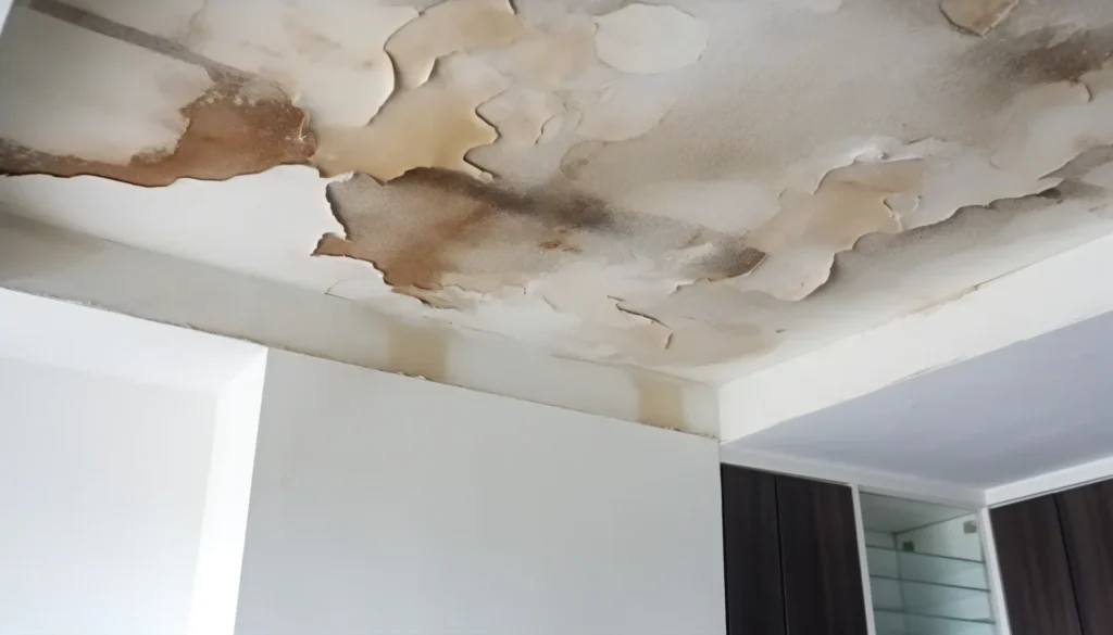 Water Damage to Interior Systems