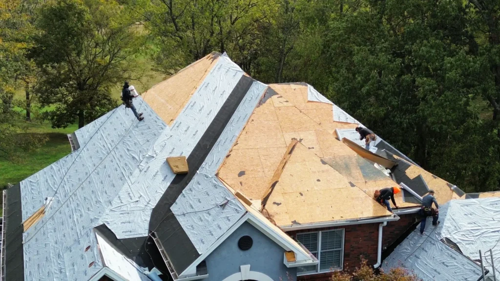 summer roof replacement